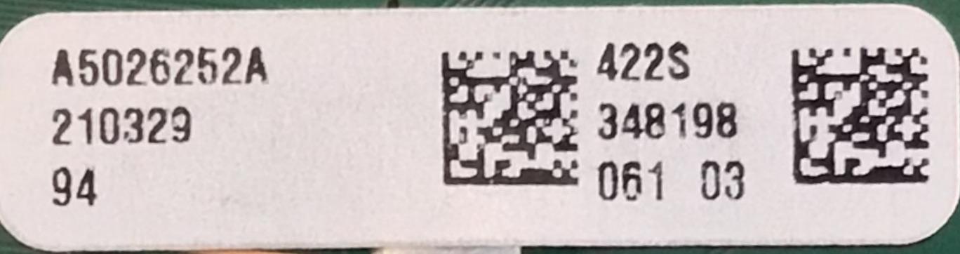 MAIN PARA SMART TV SONY BRAVIA OLED 4K RESOLUCION (3840 X 2160) / NUMERO DE PARTE A-5026-252-A / 1-010-522-31 / A5026252A 422 / 210329 / 348198 / MODELO XR-65A90J / XR65A90J - Imagen 2